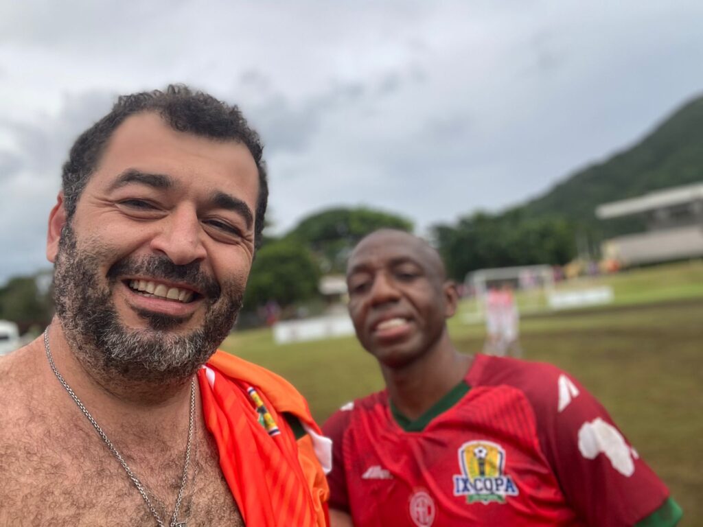 Salim e Amaral na Copa da Pelada